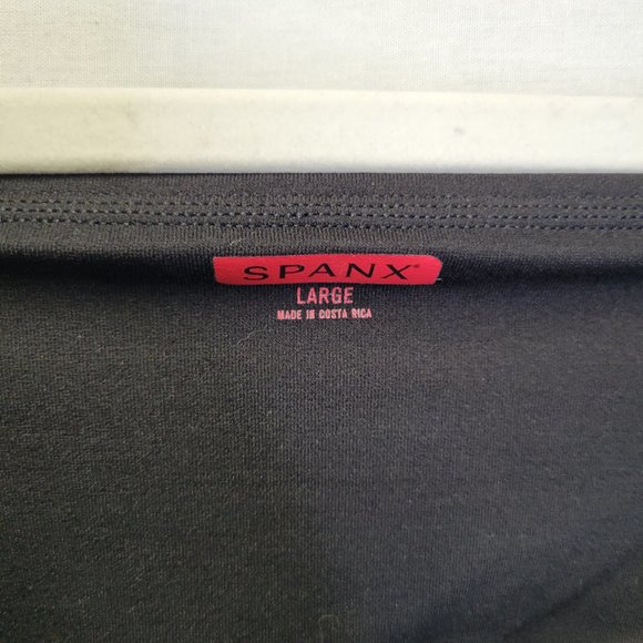 Spanx Women's Large Leggings Black Crop - Picture 5 of 6